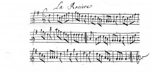 manuscrit wandembrile "La rosière"